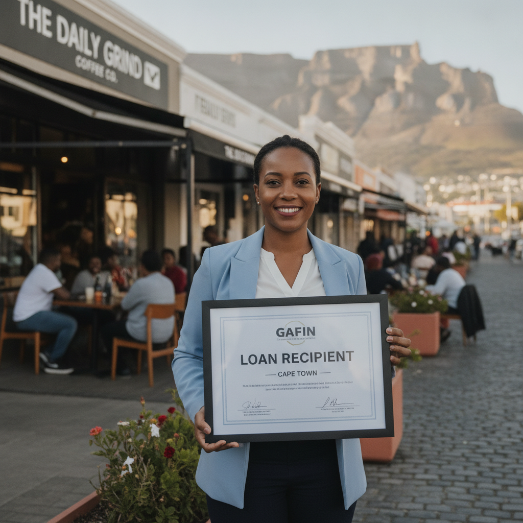 Gafin loan recipient from Cape Town