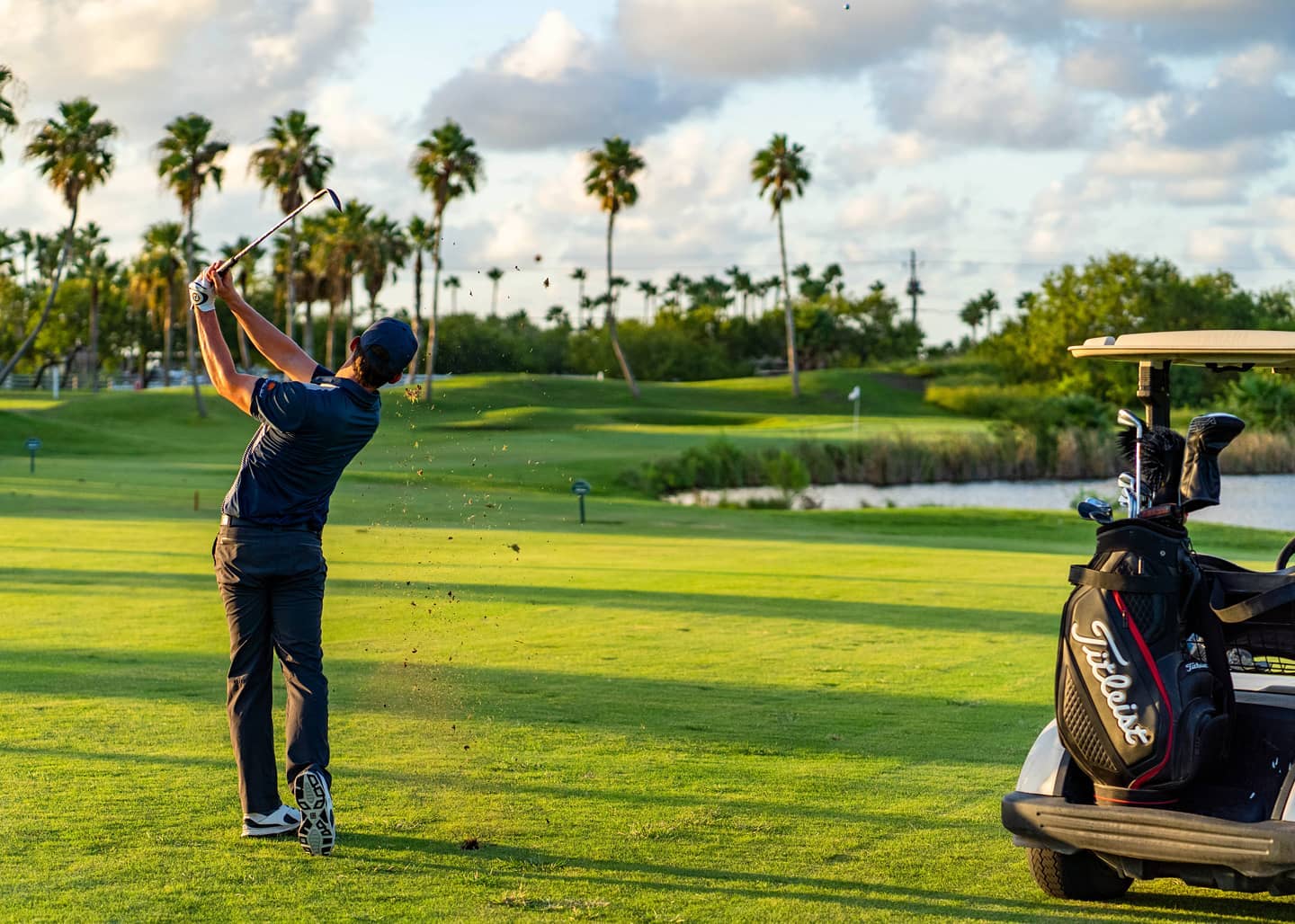 Coastal golf course with ocean views near South Padre Island