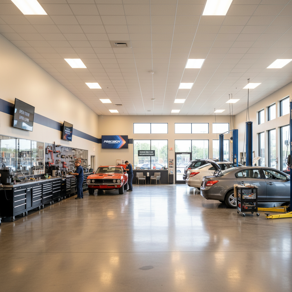 Auto Shop Interior