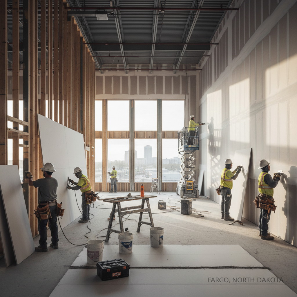 Drywall Construction Site