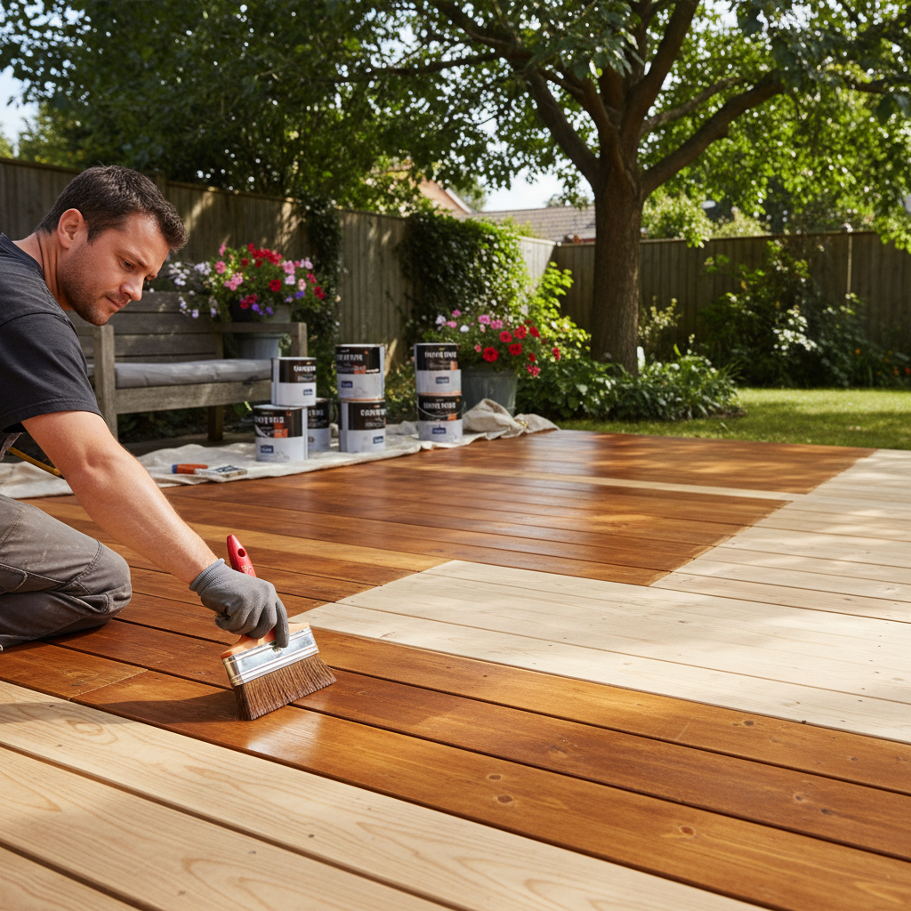 Deck Staining