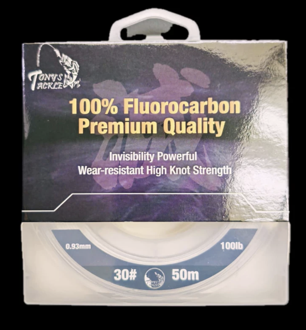 Tony's Tackle 100% Fluorocarbon fishing line spool product photo