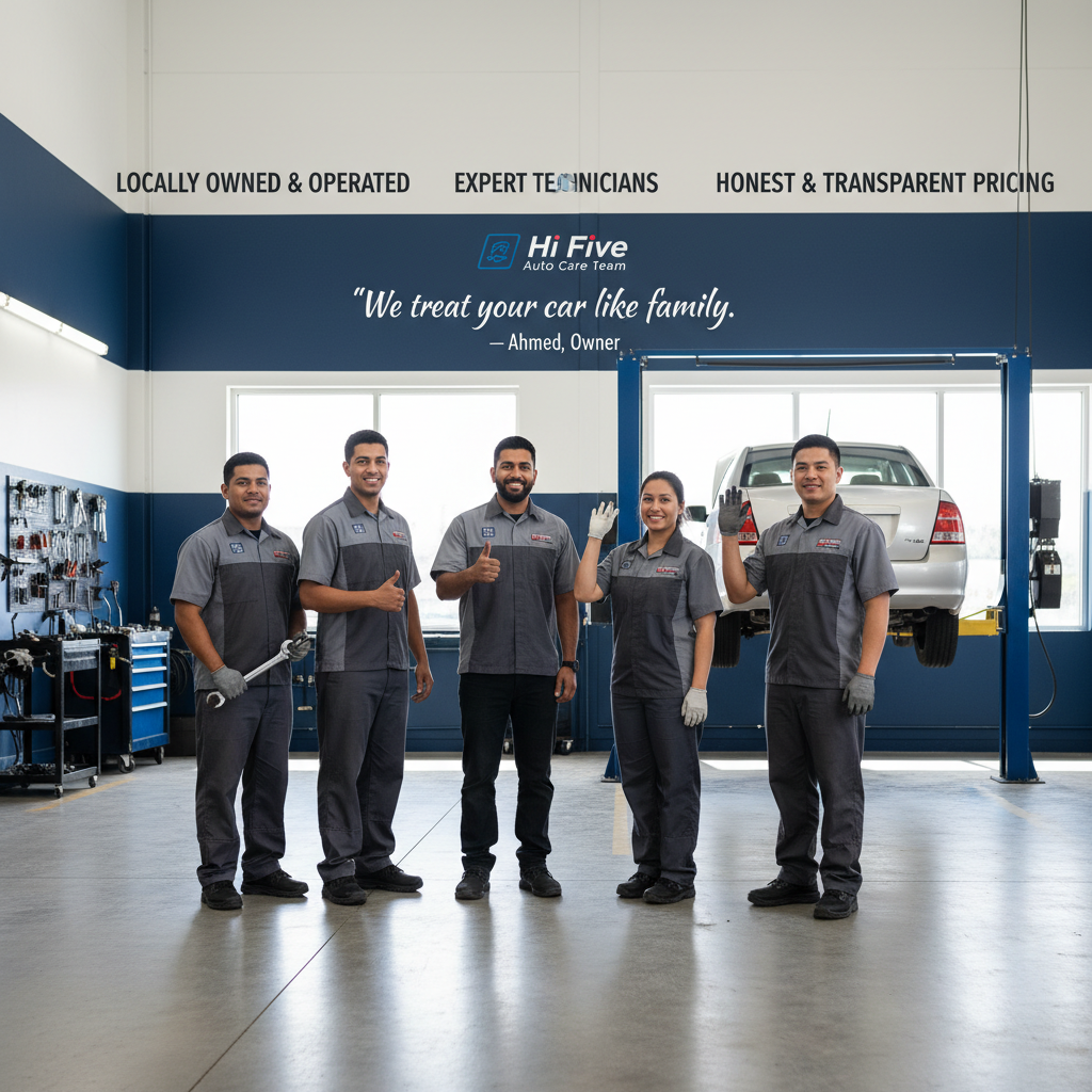 Hi Five Auto Care Team
