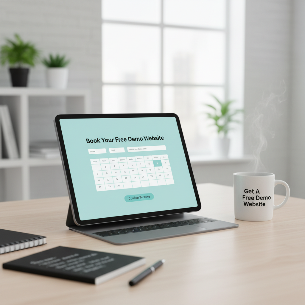Booking Interface Mockup