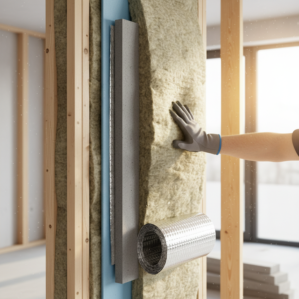 Afbeelding van huisisolatiemateriaal