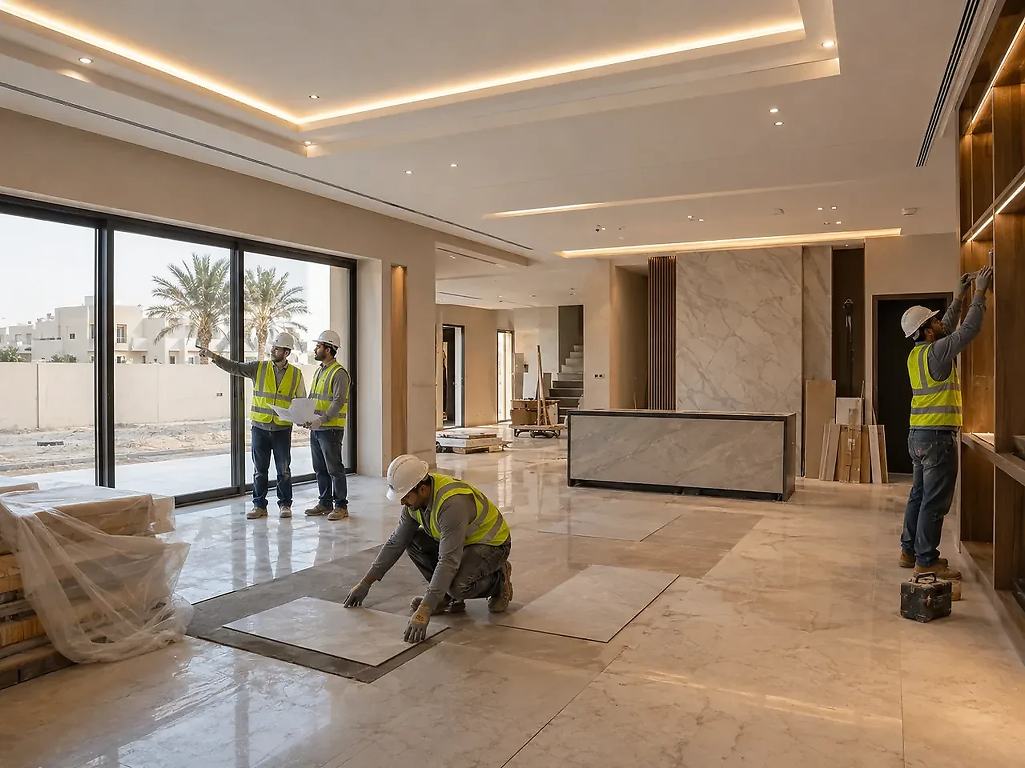 019/074 | General Construction | POPUP 6/6 | Interior finishing