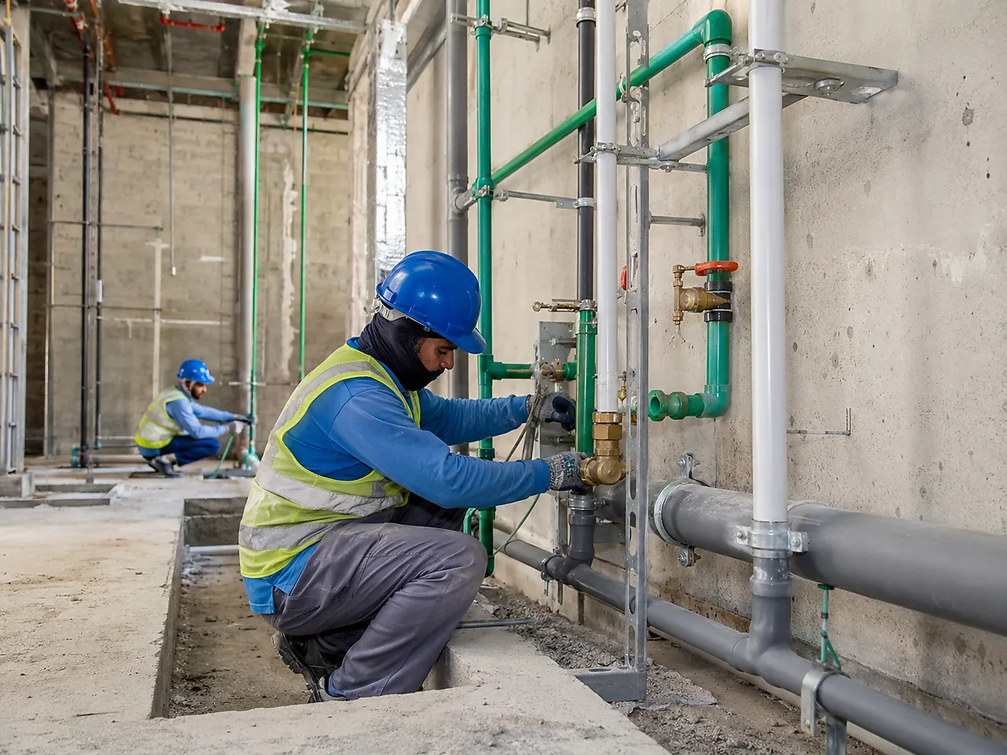 027/074 | MEP Works | POPUP 4/6 | Plumbing & drainage