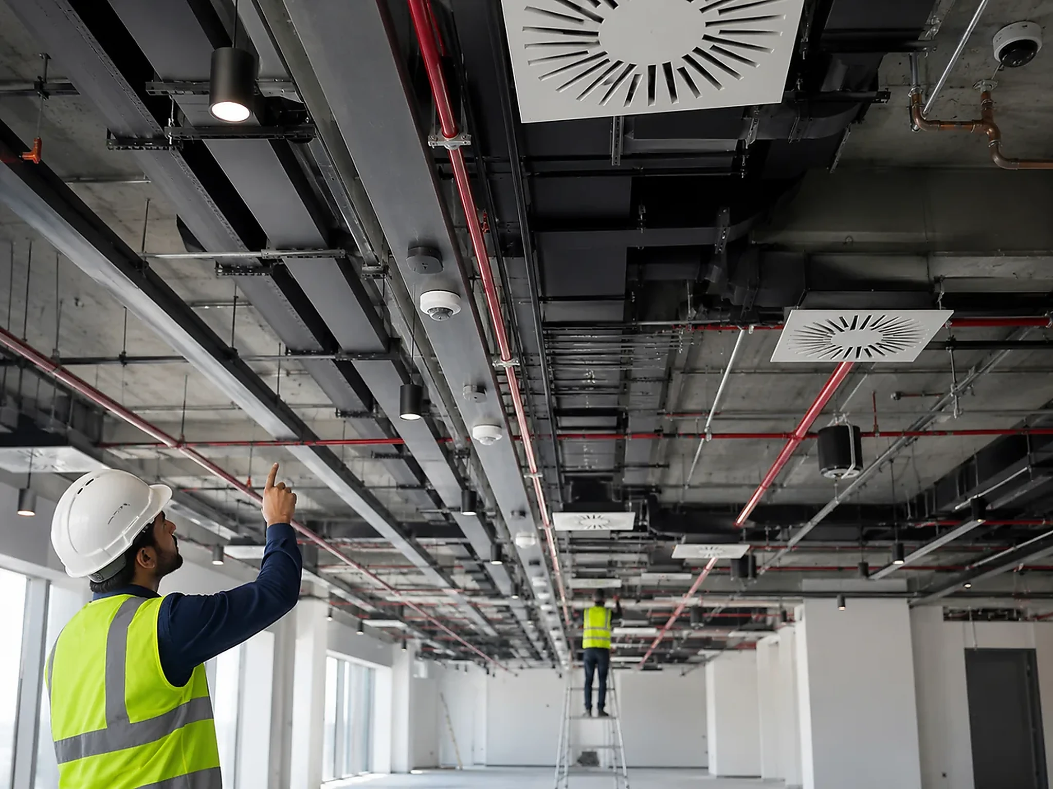 028/074 | MEP Works | POPUP 5/6 | Ceiling coordination
