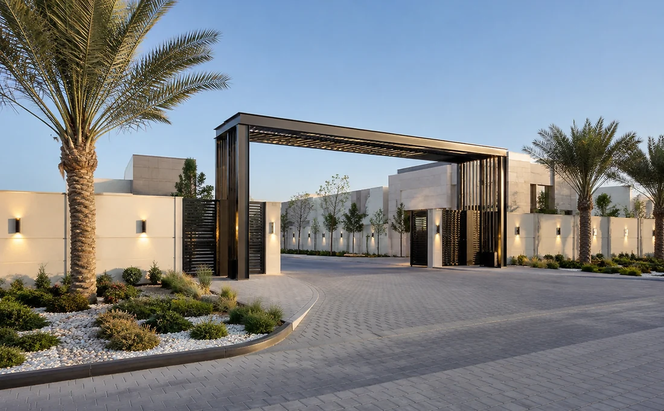 013/074 | PROJECT CARD 6/6 | External Works - Doha | POPUP 1/6