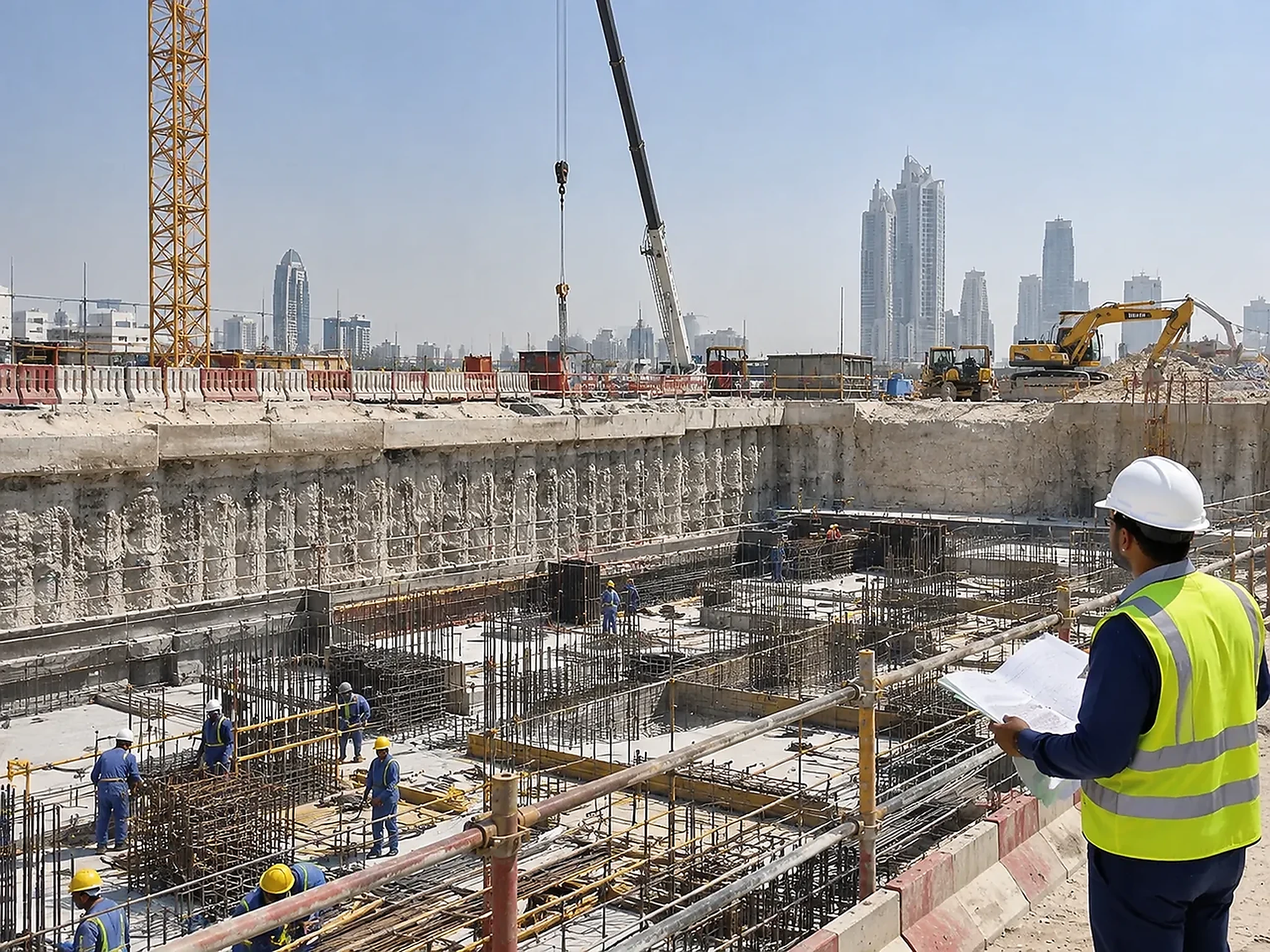 050/074 | Office Building - Lusail | POPUP 2/6 | Substructure