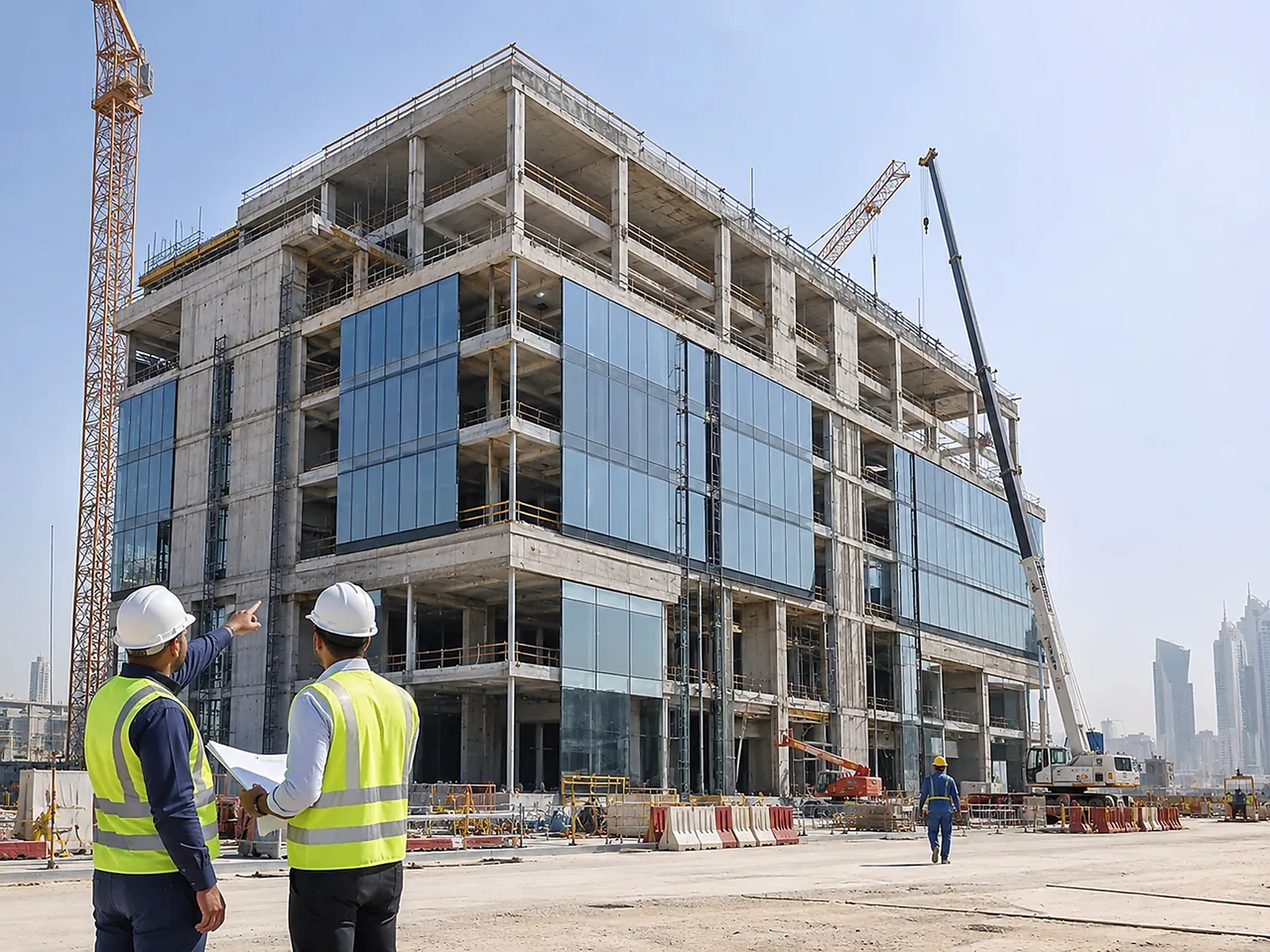 052/074 | Office Building - Lusail | POPUP 4/6 | Facade & envelope