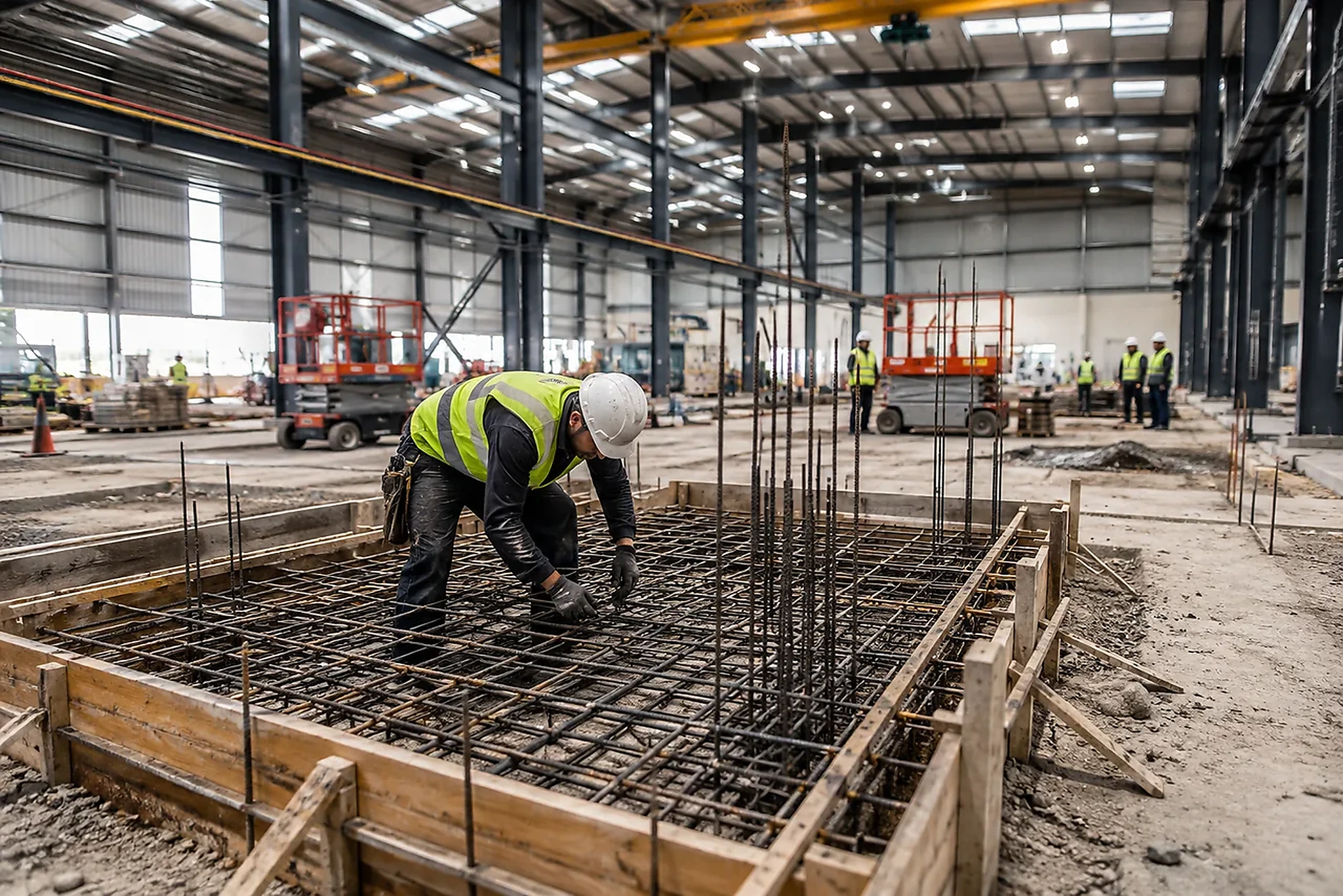 060/074 | Warehouse Facility - Mesaieed | POPUP 2/6 | Groundworks & slab