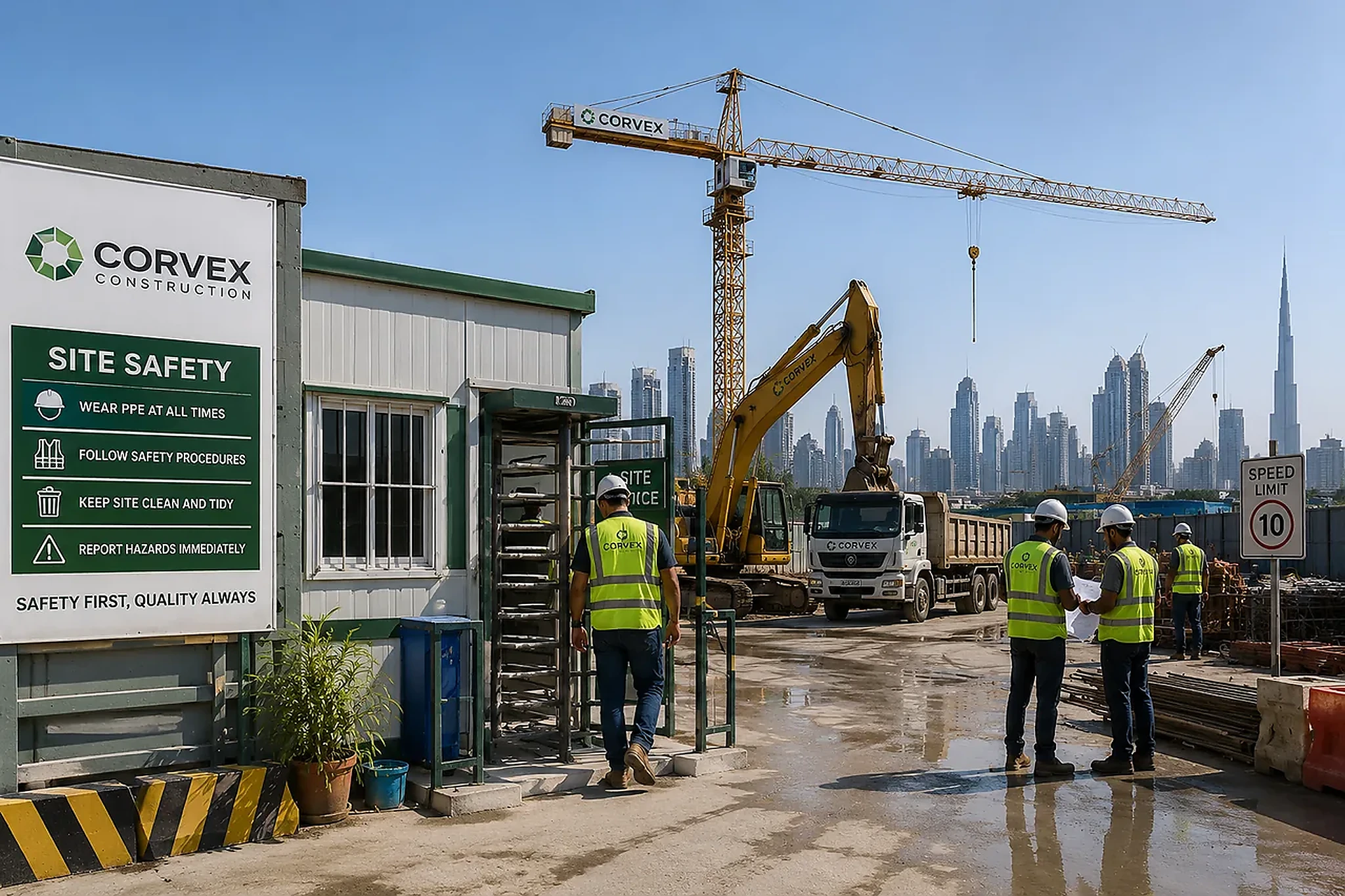 063/074 | Warehouse Facility - Mesaieed | POPUP 5/6 | Loading & external works