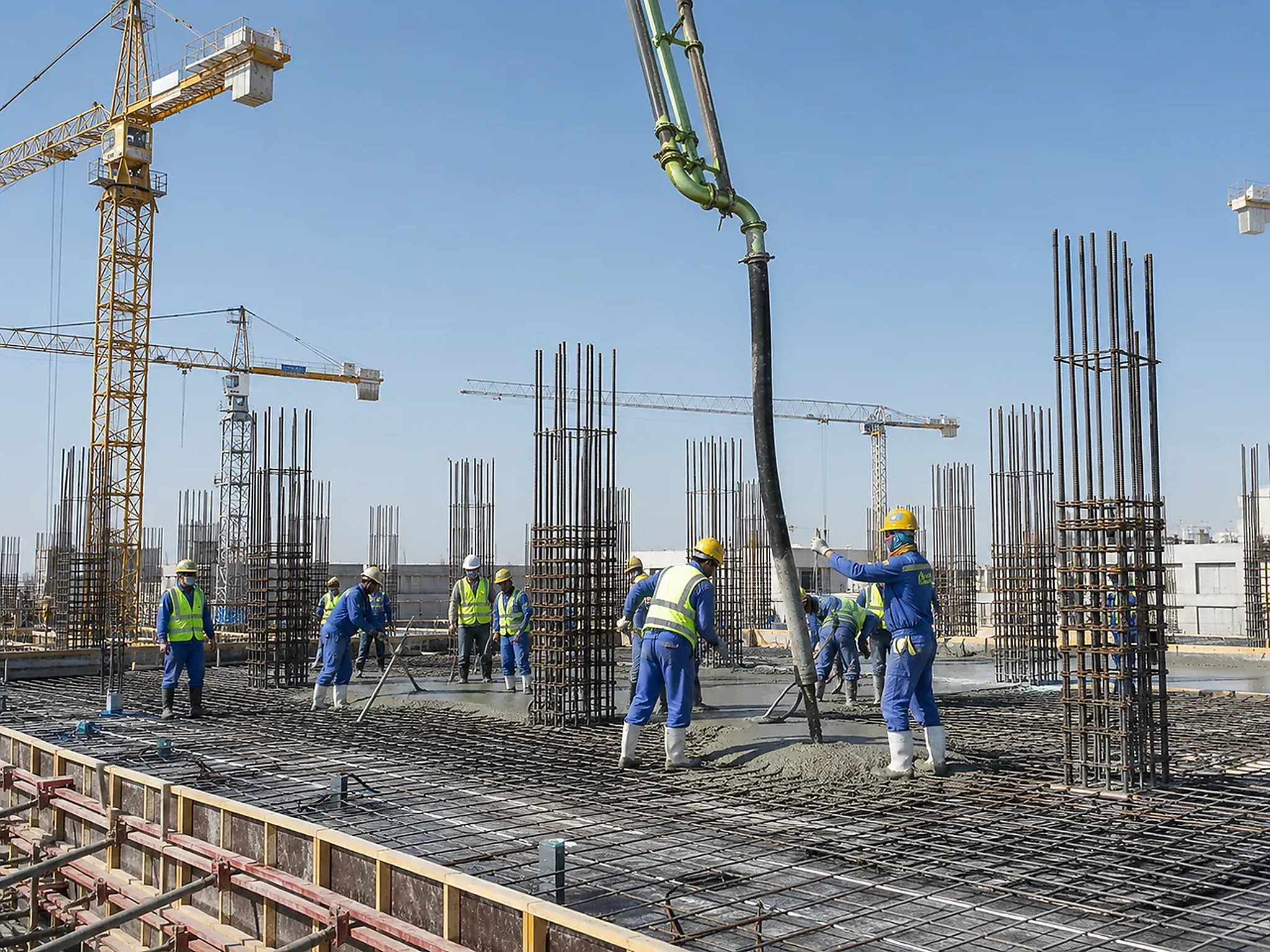 067/074 | Concrete Structure - Al Rayyan | POPUP 4/6 | Beam & slab reinforcement