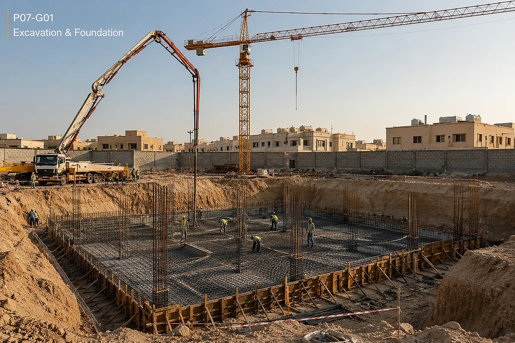 069/074 | Concrete Structure - Al Rayyan | POPUP 6/6 | Structural overview