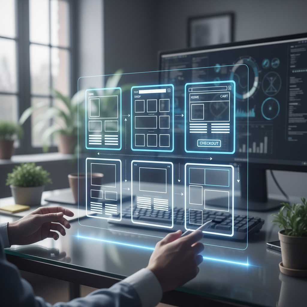 UI/UX Design Wireframe