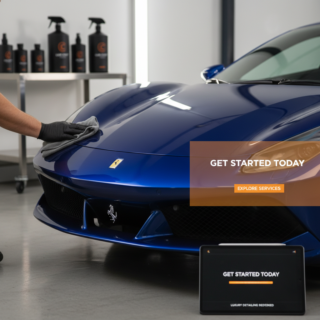 Luxury Car Detailing Website Preview