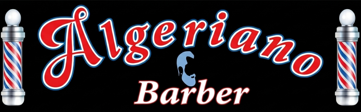 Algeriano Barber Shop Logo