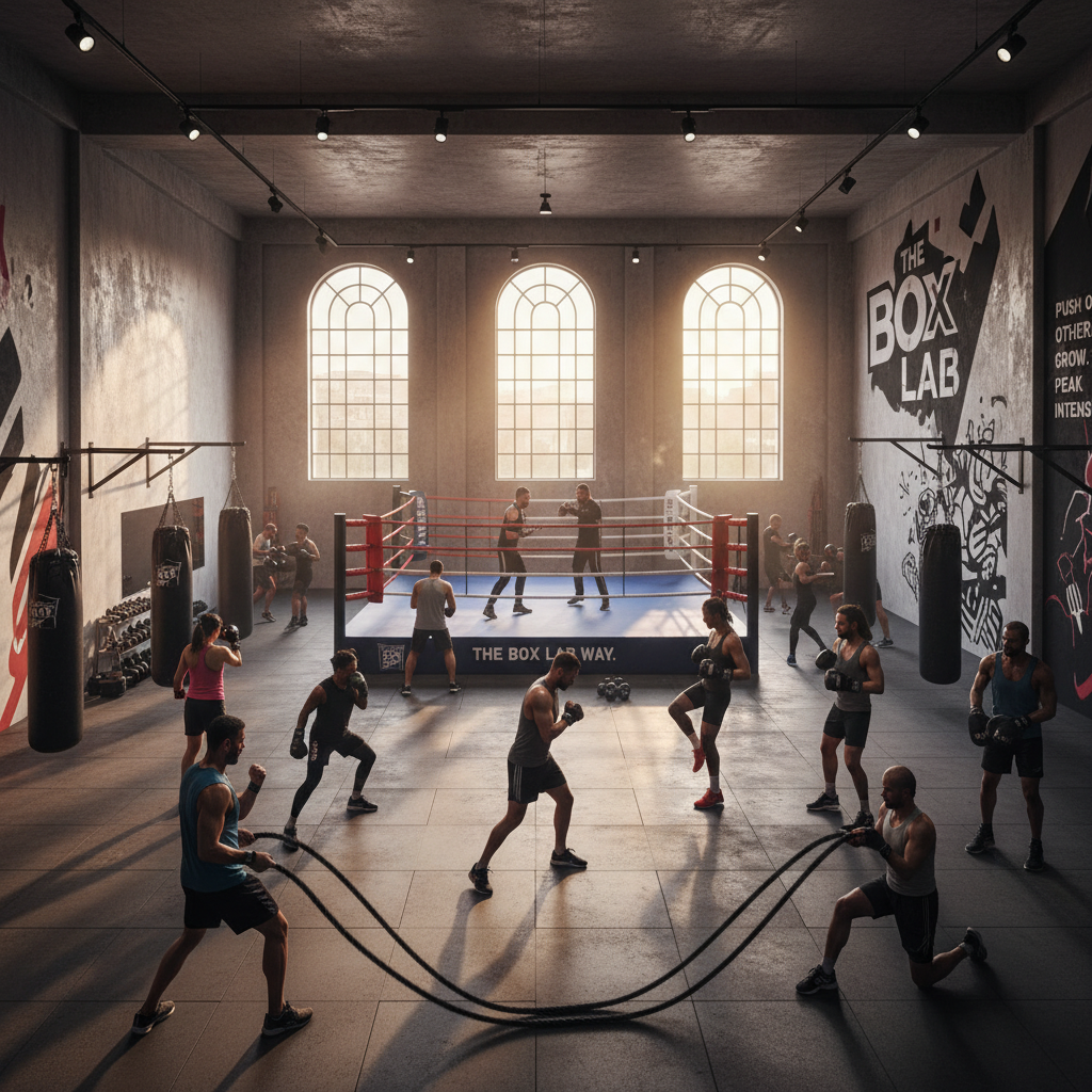 Inside the Box Lab gym in Achrafieh