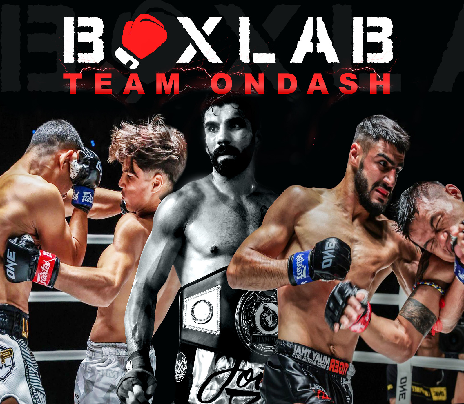 A group boxing class