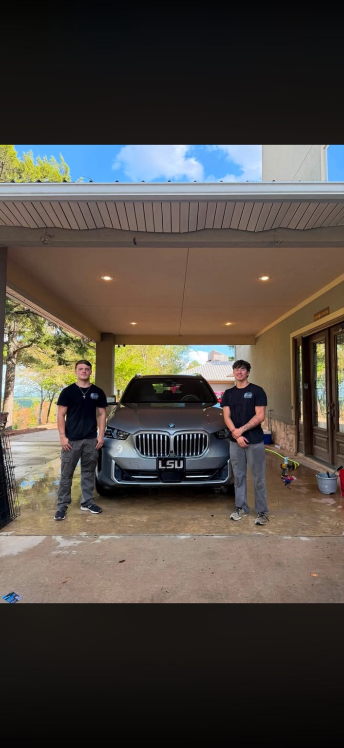 Freshly detailed vehicle showcasing a flawless exterior finish by G&B Detailing.