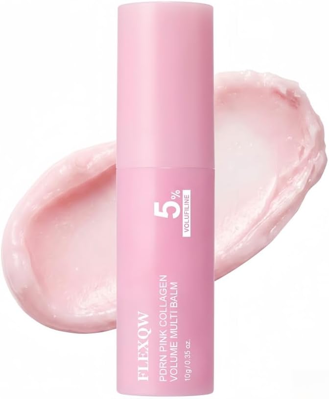 Medicube PDRN Pink Collagen Multi Balm single stick product photo on cream background
