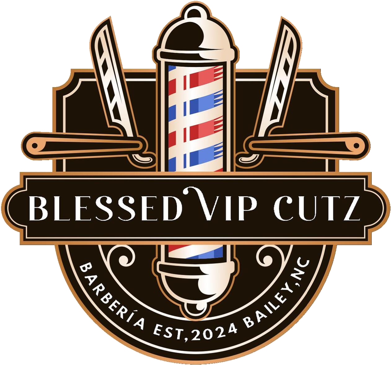 Blessed VIP Cutz logo