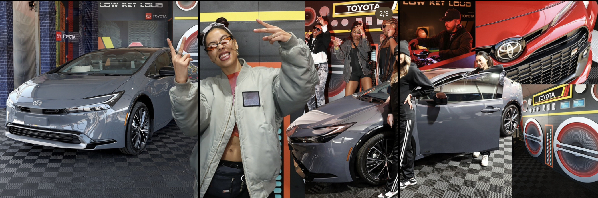 ZÜM curating the room at Toyota's national Music Den campaign — the reel reached 431,000 plays