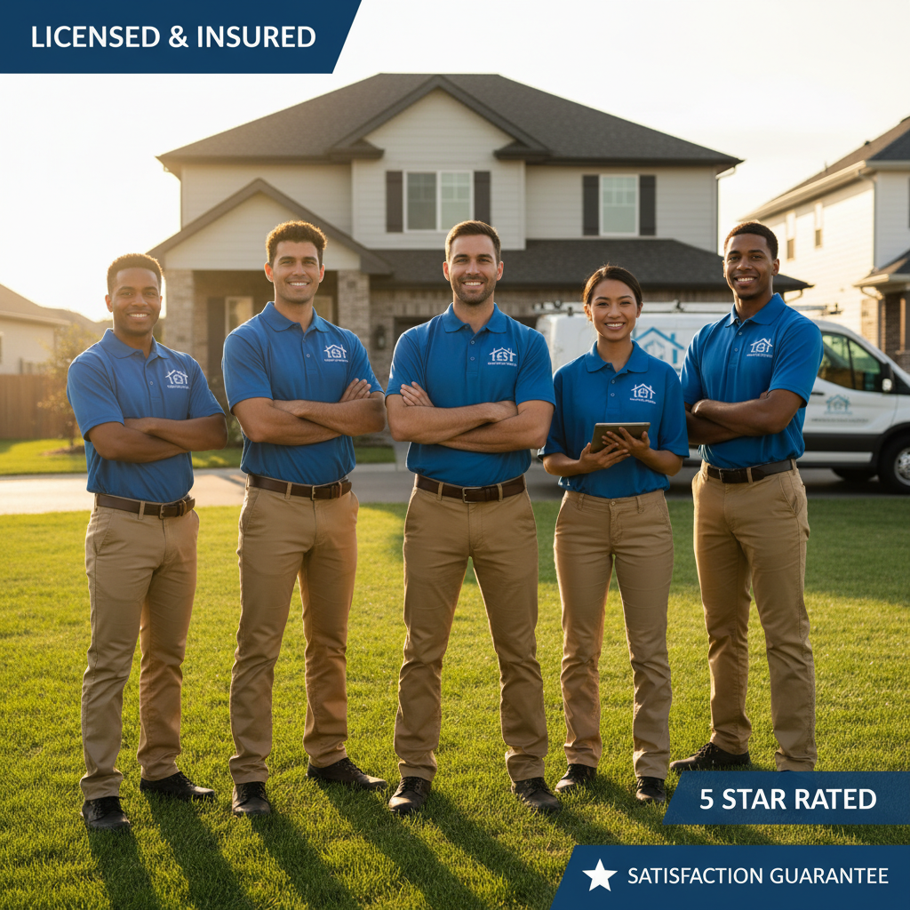 The professional and friendly team of Elite Home Solutions technicians
