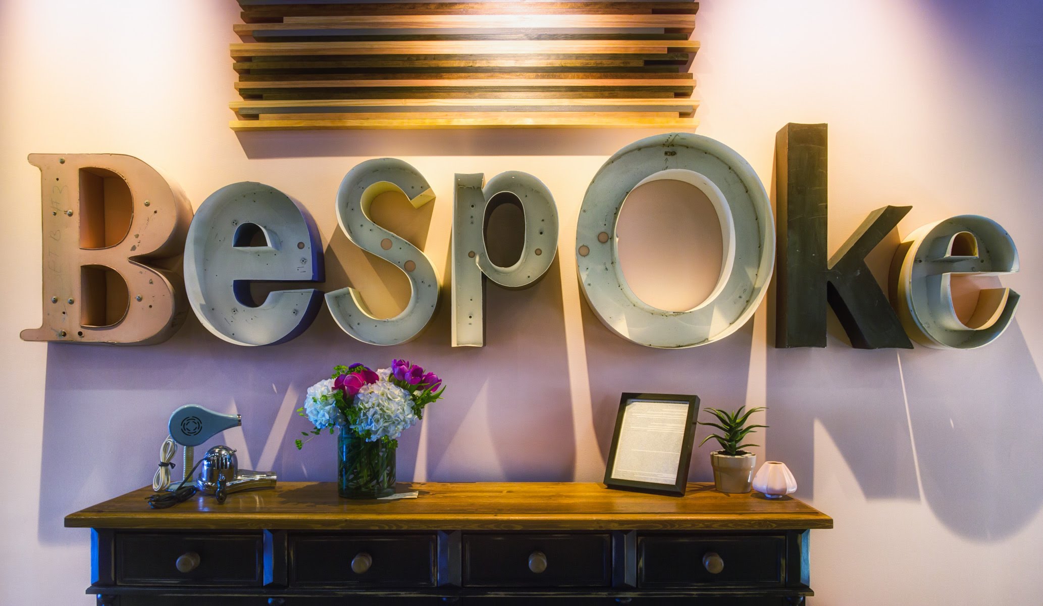 Example of a bespoke hair style