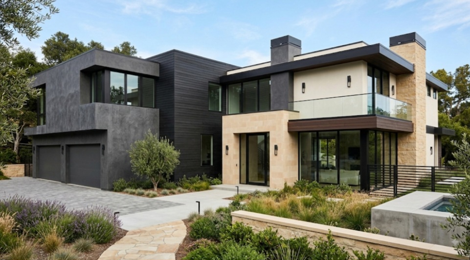 Custom family home built by Eliteview Constructions