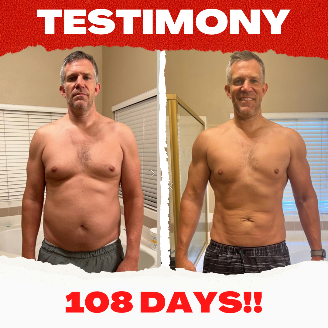 Male client Cory 30 pound weight loss transformation portrait headshot