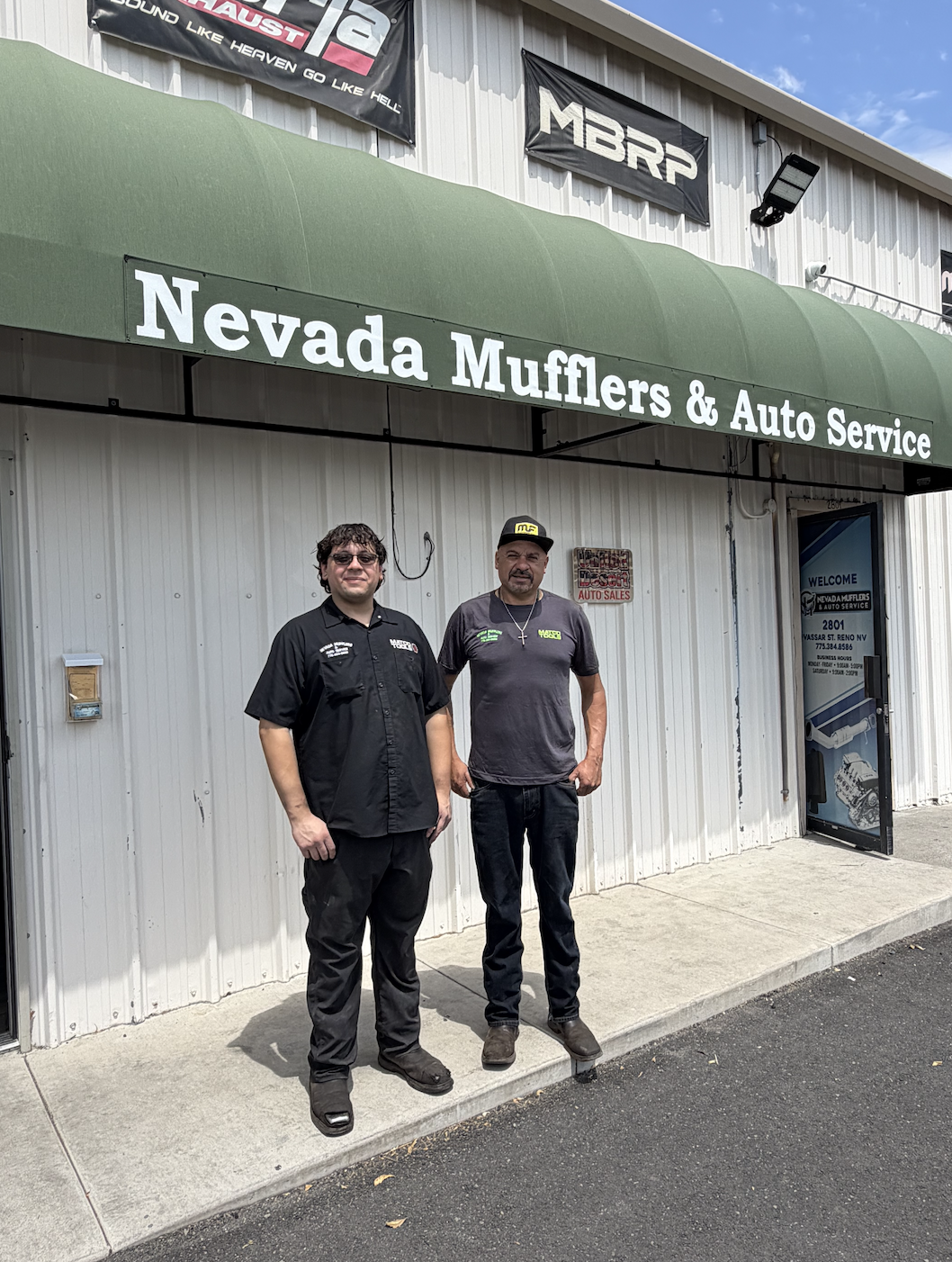 Portrait of Tony, owner of Tony's Mobile Mechanic in Reno, NV