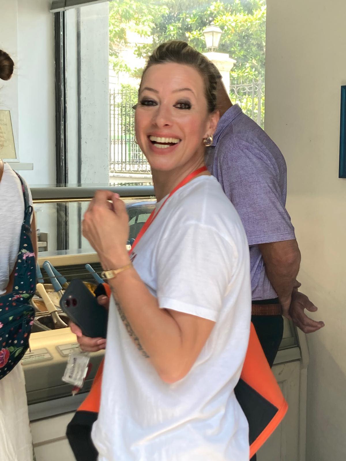 Portrait of Sofia, art guide in Rome