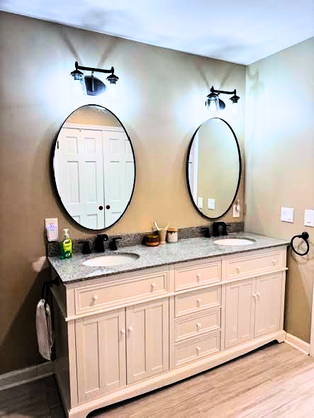 Master bathroom remodel by Taylor Coastal Construction on Daniel Island, South Carolina