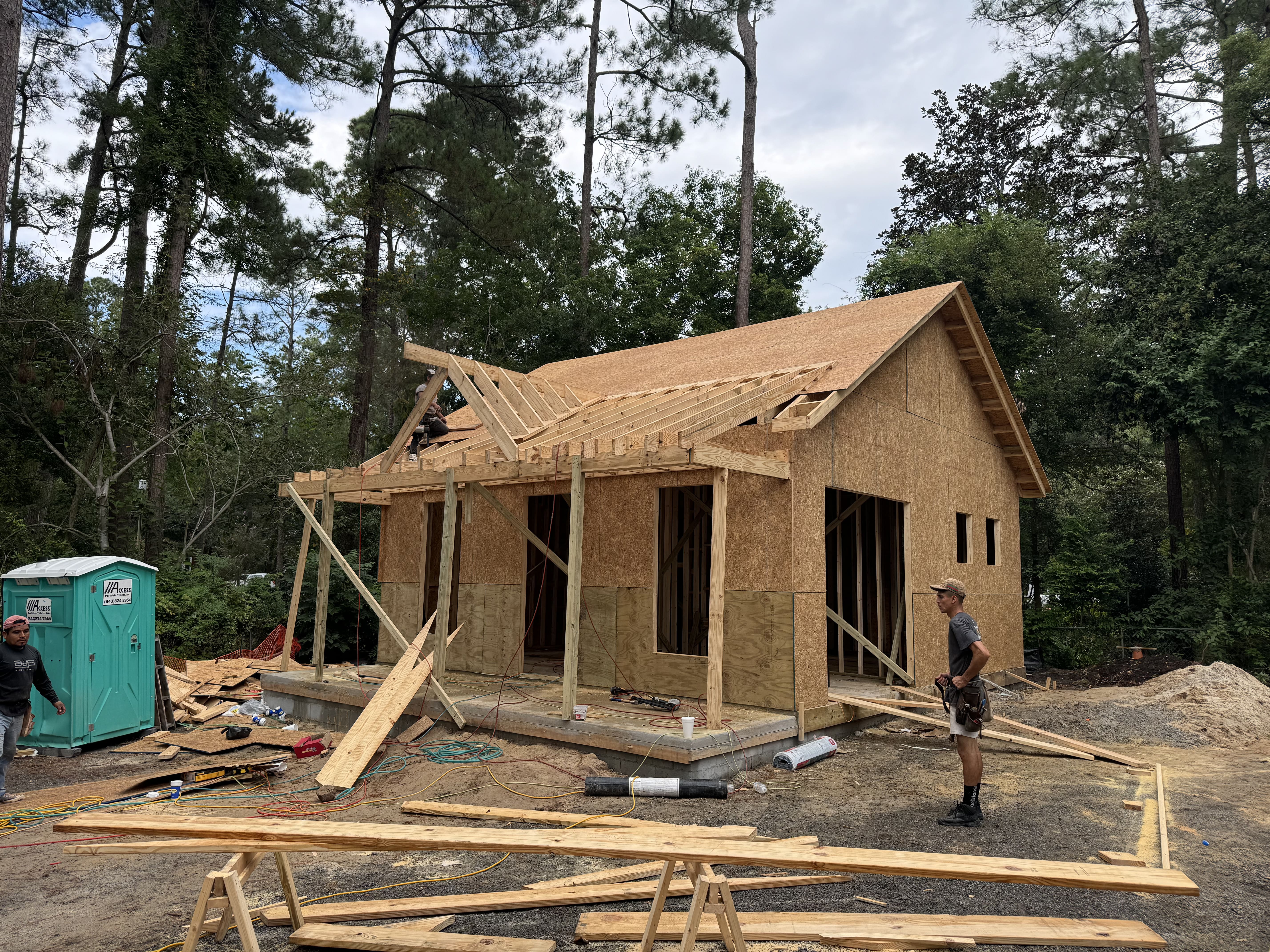 Industrial warehouse facility construction in the Lowcountry South Carolina by Taylor Coastal Construction