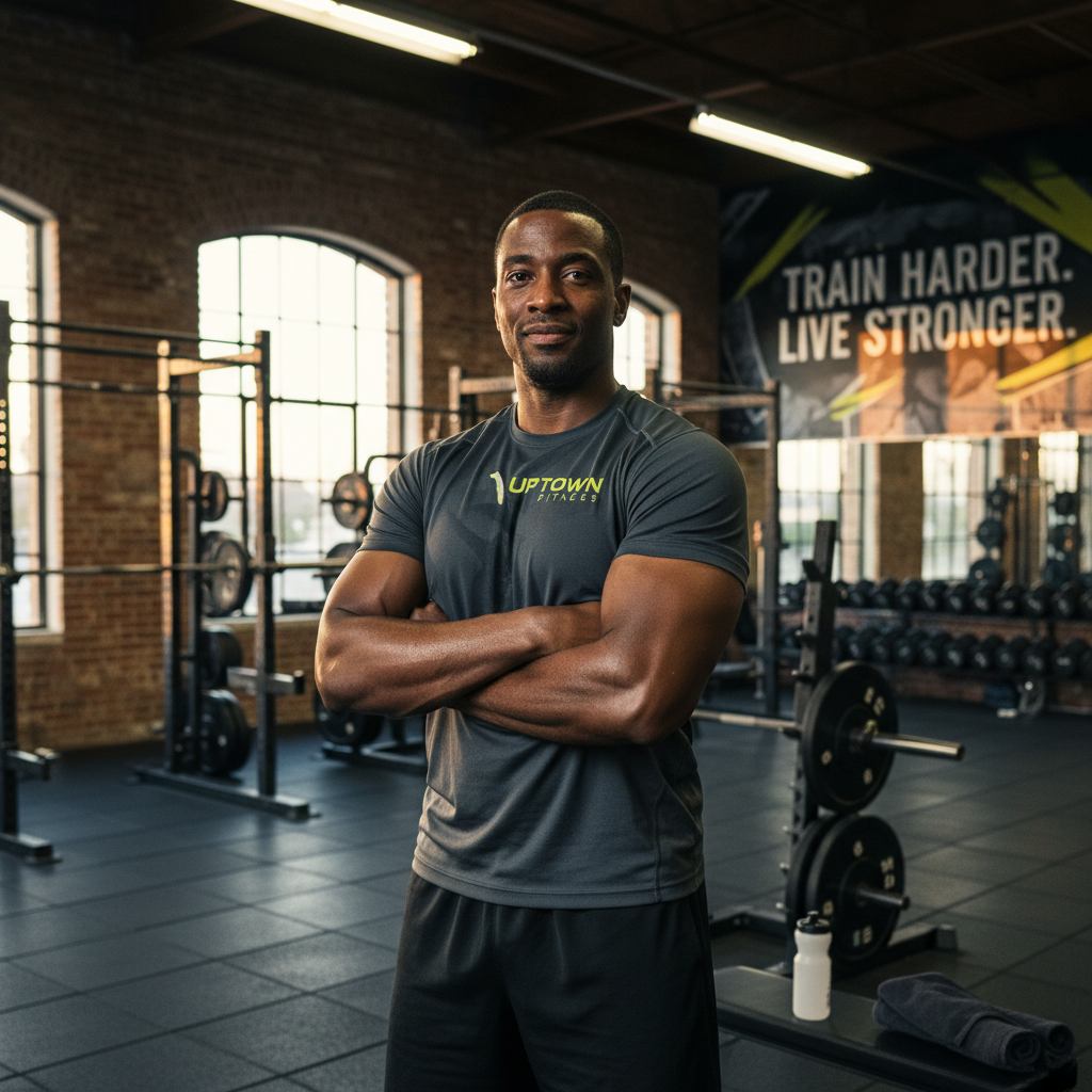 Marcus J, Uptown Fitness member portrait
