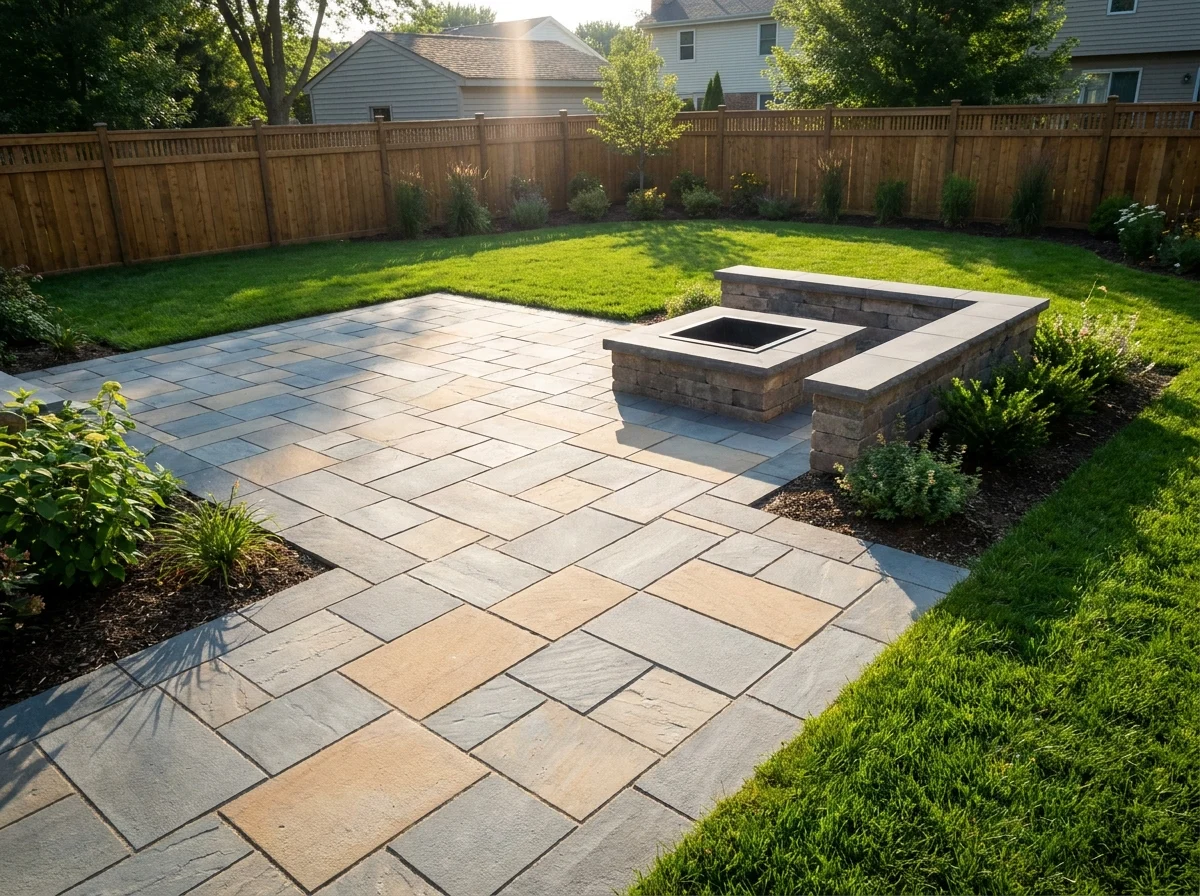 Paver patio installation in San Antonio, TX