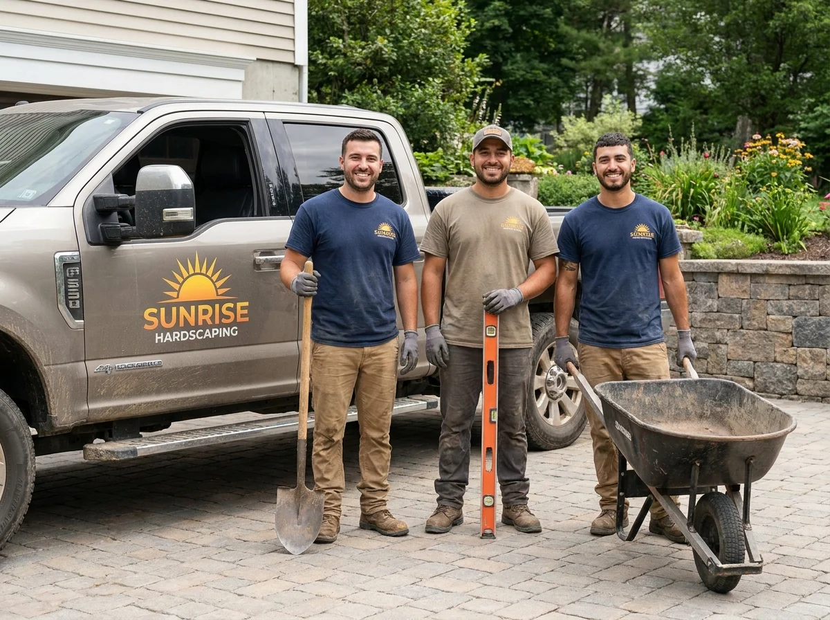 Cornerstone Hardscapes crew serving San Antonio homeowners
