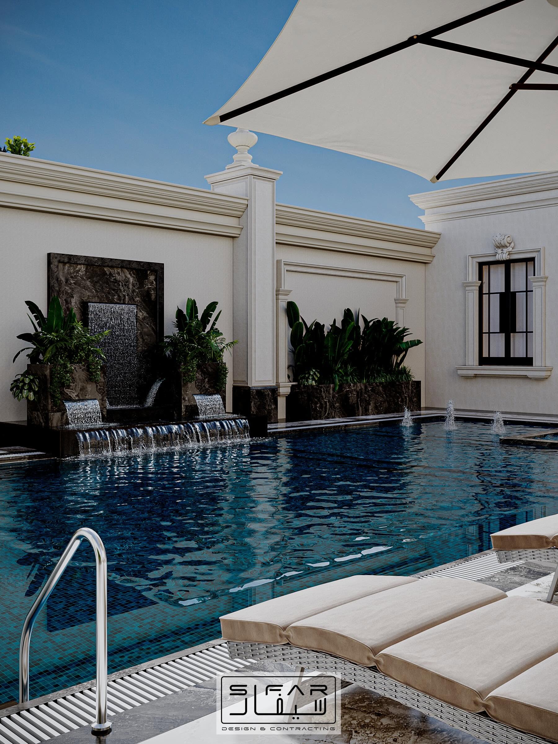 SIFAR portfolio — Neoclassical Villa Exterior — Detail View