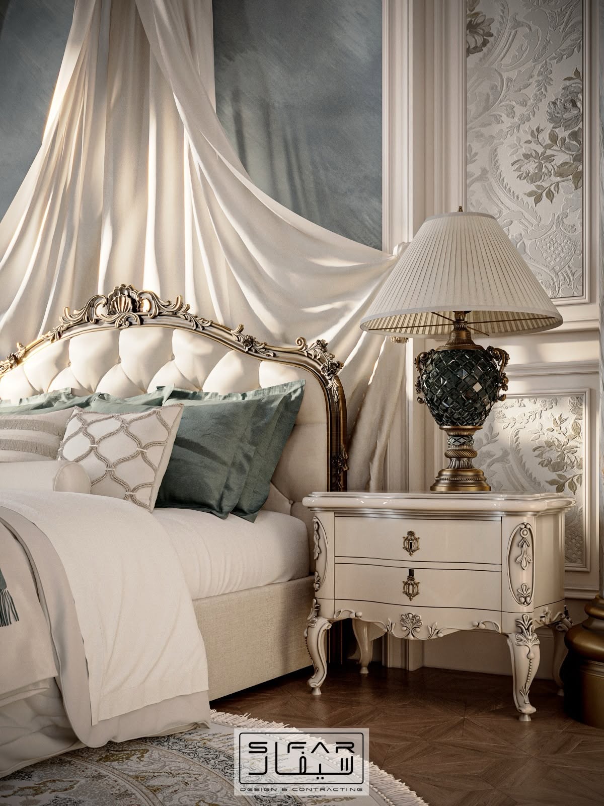 SIFAR portfolio — Classic Bedroom Suite — Spatial Detail