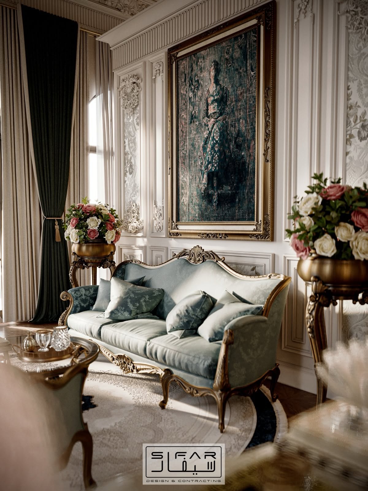 SIFAR portfolio — Classic Bedroom Suite — Material Finish