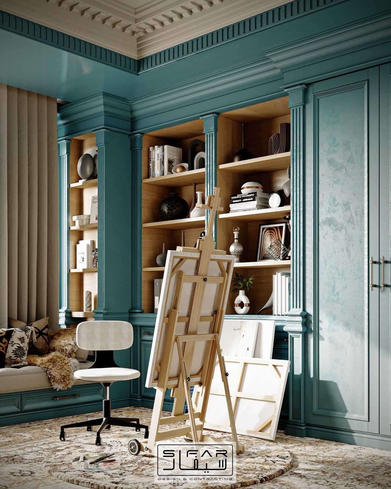 SIFAR portfolio — Bespoke Home Studio — Lighting Detail