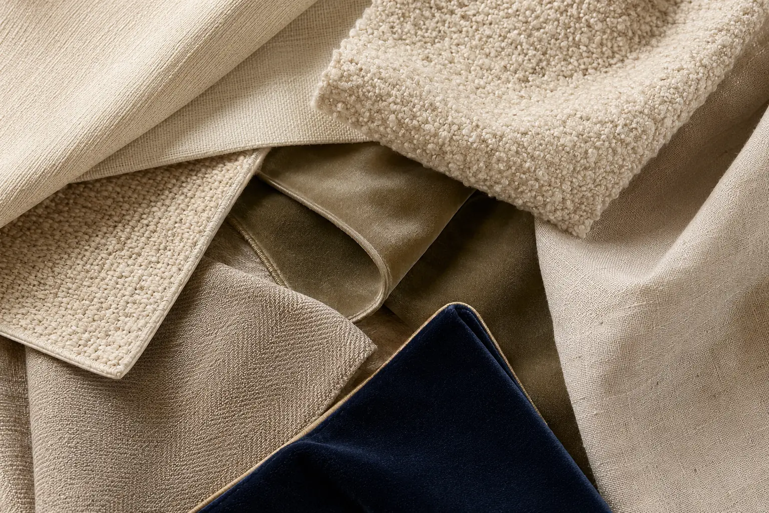 Design inspiration — Materials & Finishes — Luxury Fabrics
