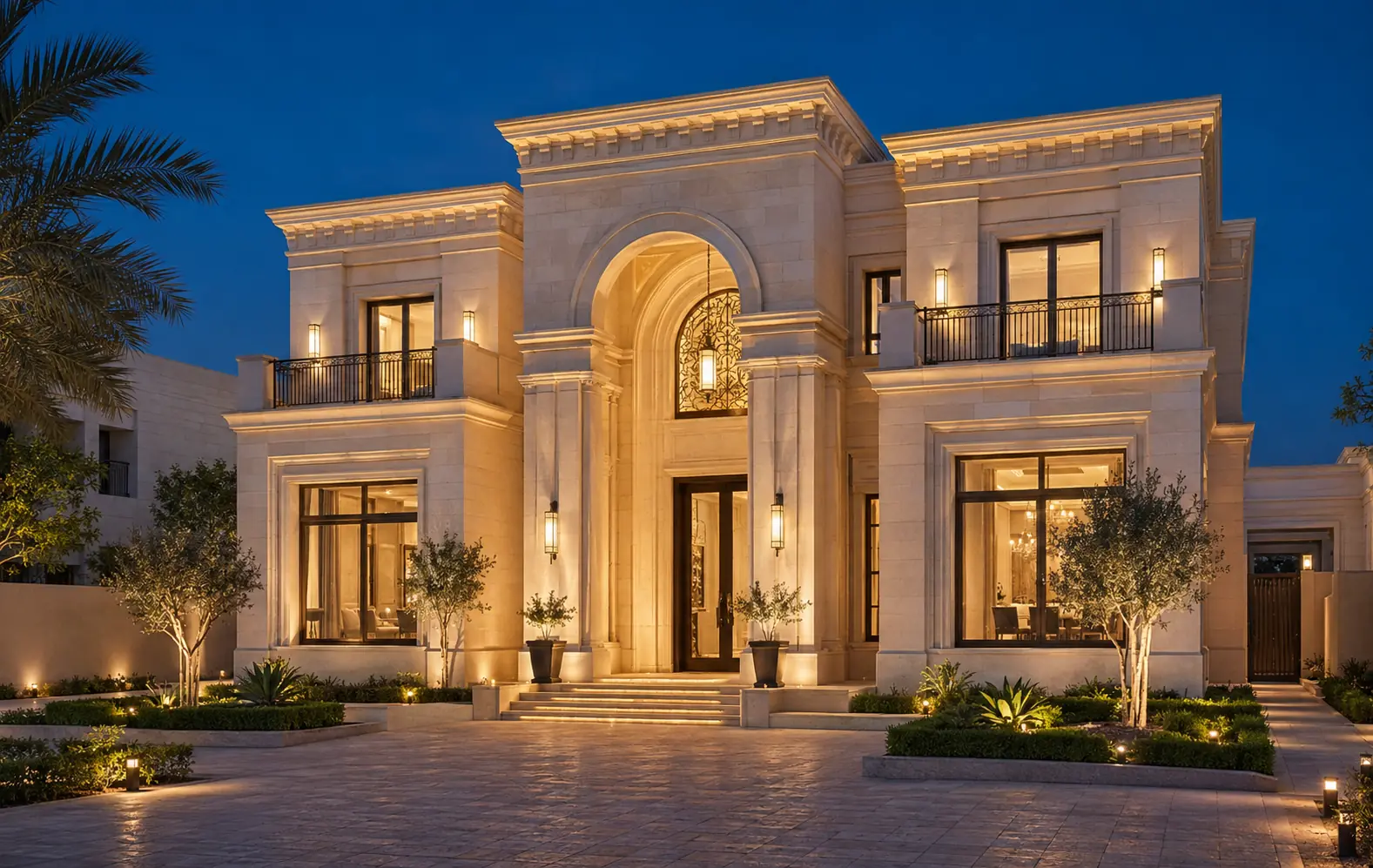 Design inspiration — Villa Exterior Concepts — Lighting Detail