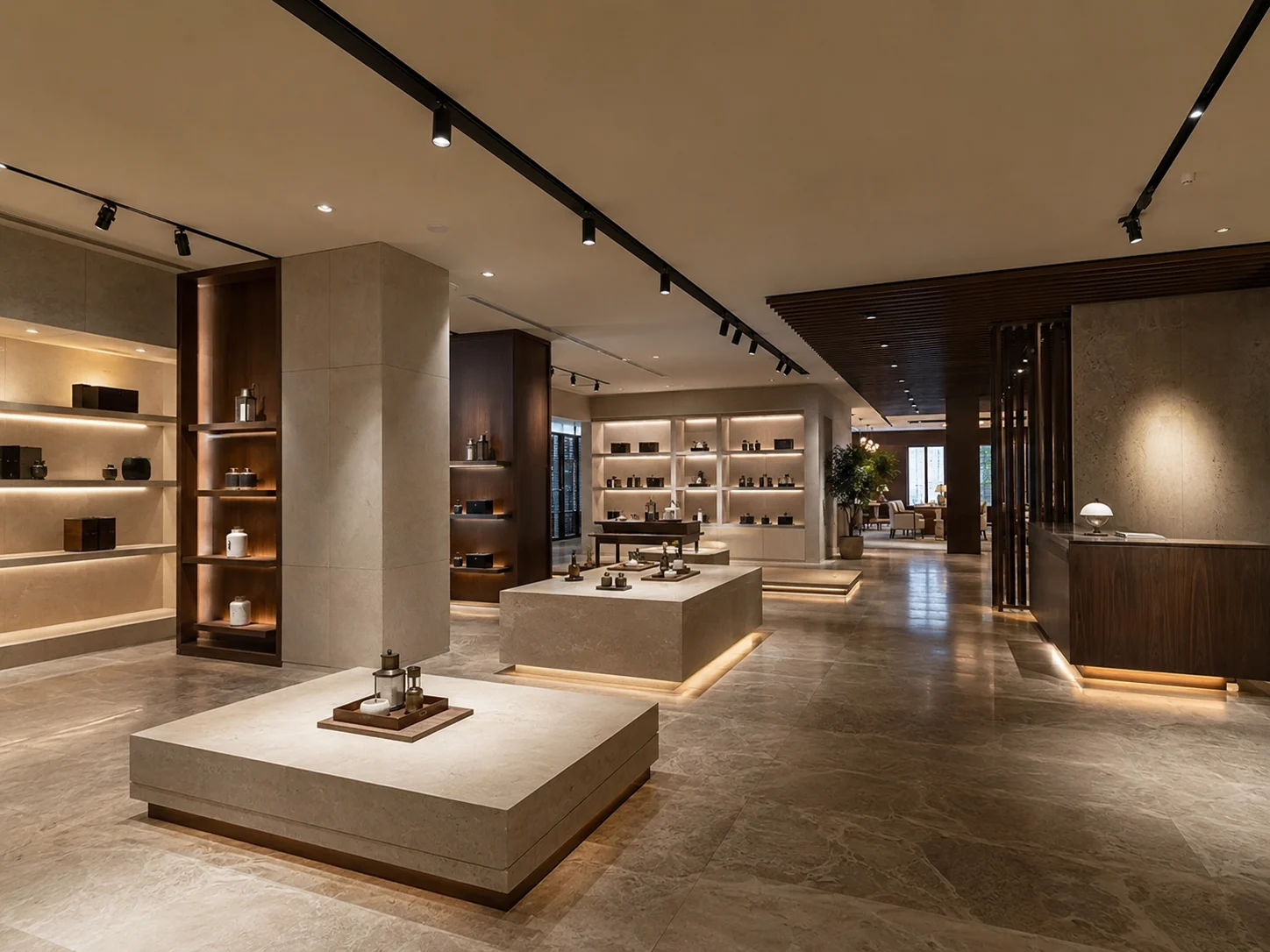 Commercial Interiors service — Retail Showroom