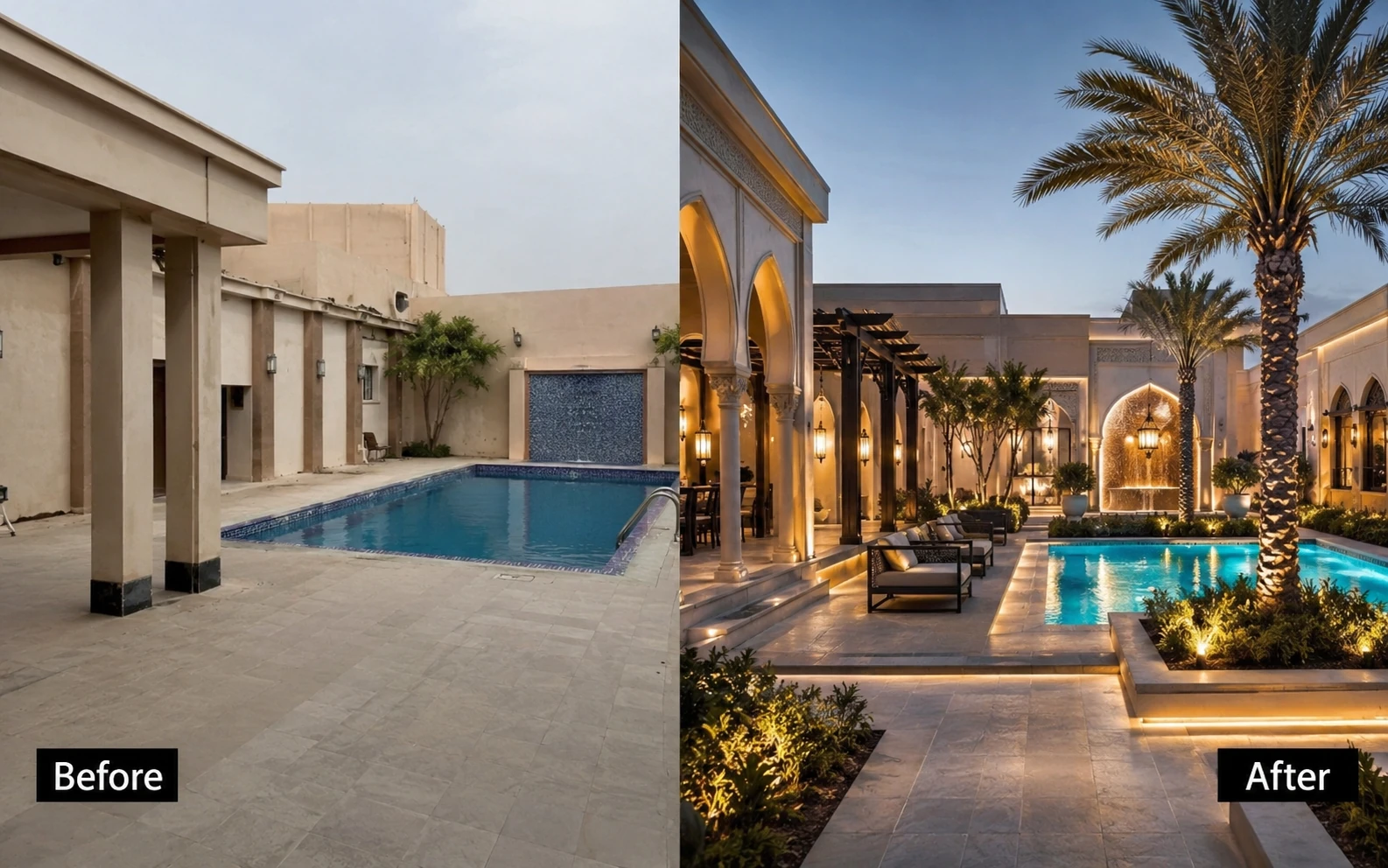 Villa Renovation service — Majlis — After