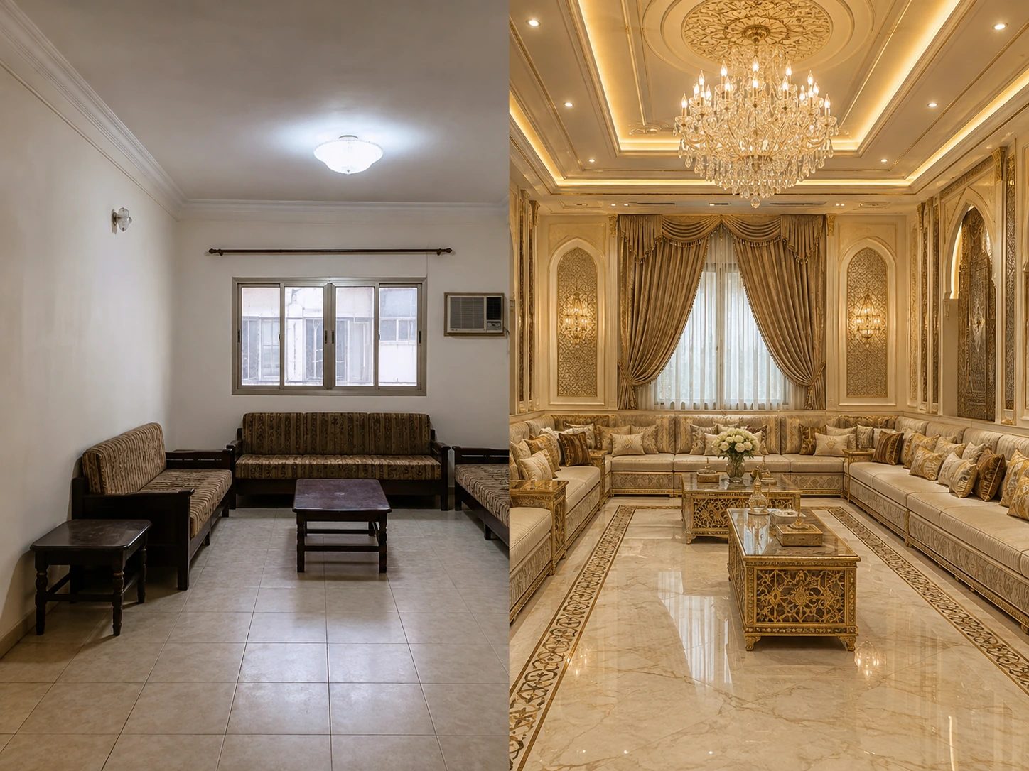 Design inspiration — Renovation Concept — Majlis Before