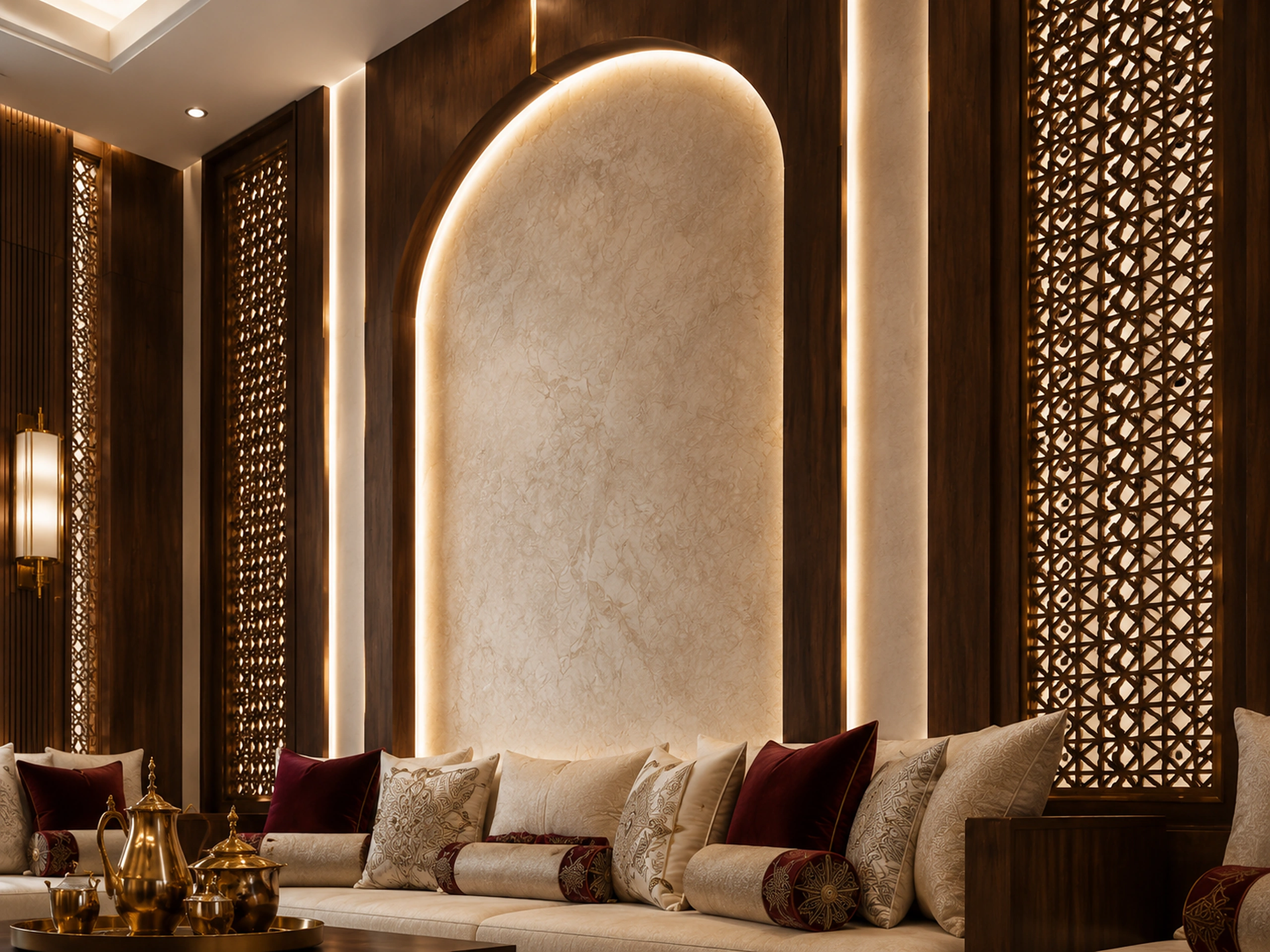 Design inspiration — Islamic Majlis — Wall Detail