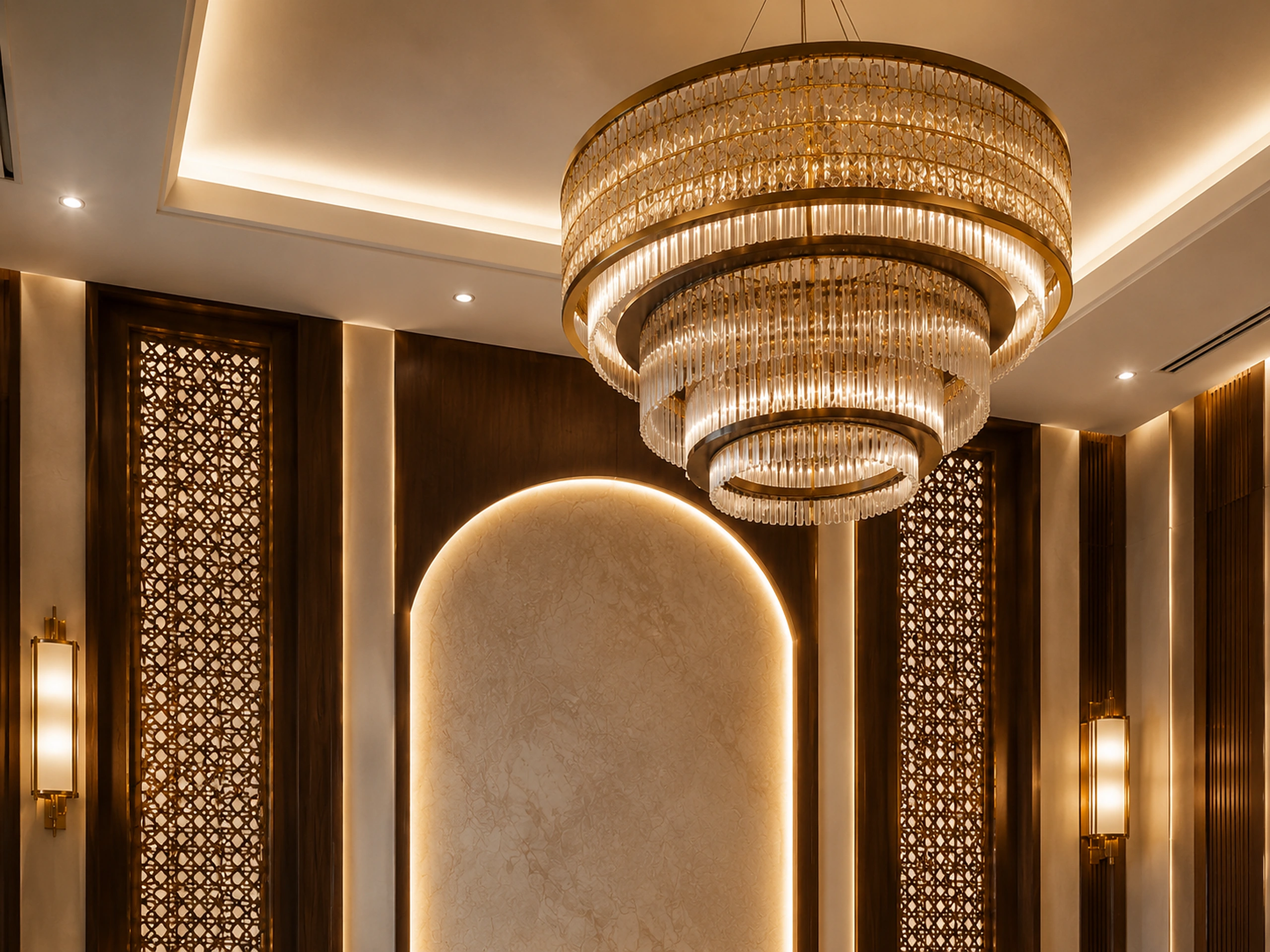 Design inspiration — Islamic Majlis — Lighting Detail